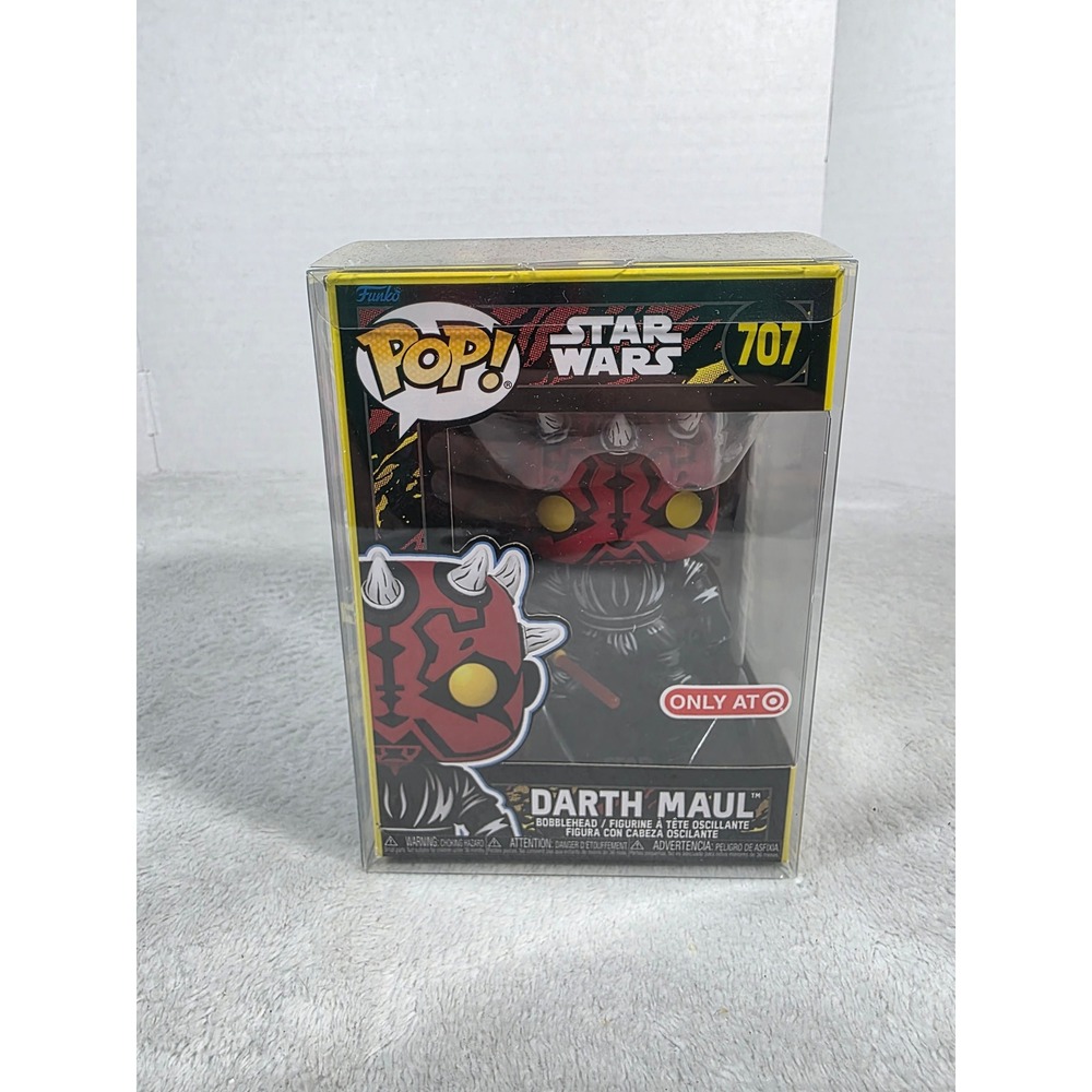 Funko Pop Star Wars Darth Maul 707 Retro Target Exclusive Phantom Menace Figure